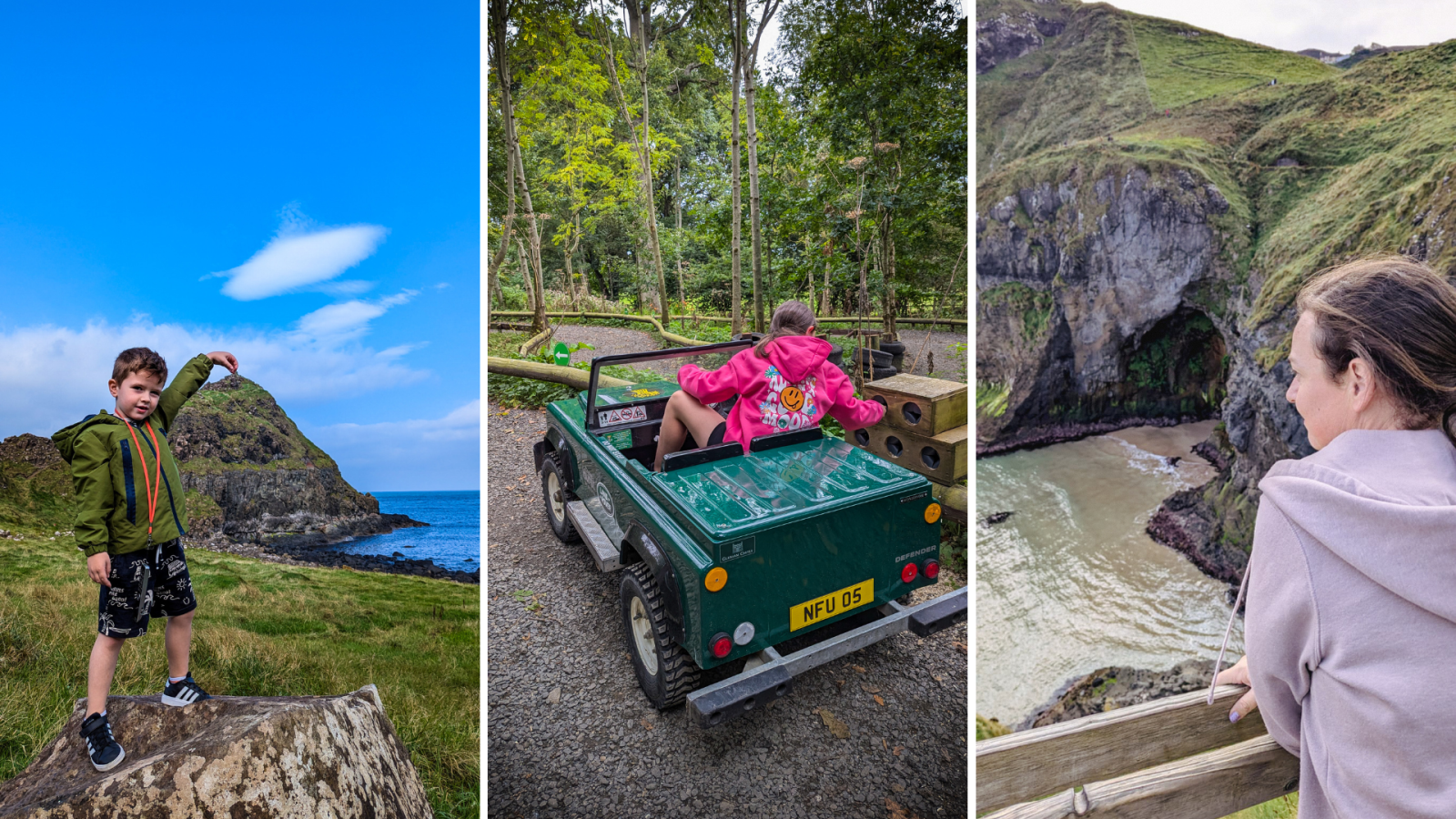 Flipflopsandfloaties family visit the giants causeway